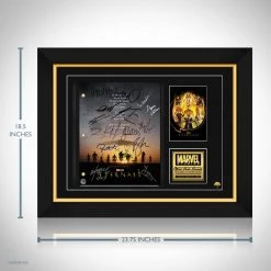 RARE-T The Eternals Transcript Limited Signature Edition Studio Licensed Custom Frame