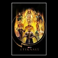 RARE-T The Eternals Transcript Limited Signature Edition Studio Licensed Custom Frame