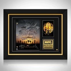 RARE-T The Eternals Transcript Limited Signature Edition Studio Licensed Custom Frame