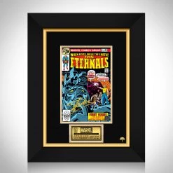 RARE-T The Eternals #1 Comic Book Cover Art Limited Signature Edition Studio Licensed Custom Frame