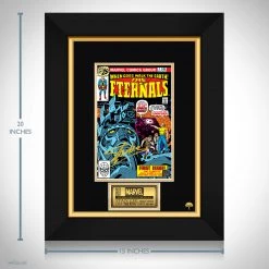 RARE-T The Eternals #1 Comic Book Cover Art Limited Signature Edition Studio Licensed Custom Frame 10 RARE-T The Eternals #1 Comic Book Cover Art Limited Signature Edition Studio Licensed Custom Frame
