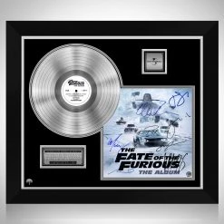 RARE-T The Fate Of The Furious - The Album Platinum LP Limited Signature Edition Studio Licensed Custom Frame Limited Edition Frames