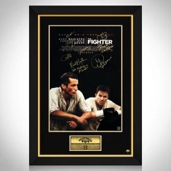 RARE-T The Fighter Mini Poster Limited Signature Edition Studio Licensed Custom Frame Sports Memorabilia