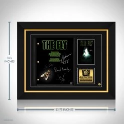 RARE-T The Fly Script Limited Signature Edition Studio Licensed Custom Frame Limited Edition Frames 12 RARE-T The Fly Script Limited Signature Edition Studio Licensed Custom Frame Limited Edition Frames
