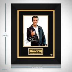 RARE-T Happy Days - Fonzie Limited Signature Edition Studio Licensed Photo Custom Frame Limited Edition Frames 10 RARE-T Happy Days - Fonzie Limited Signature Edition Studio Licensed Photo Custom Frame Limited Edition Frames