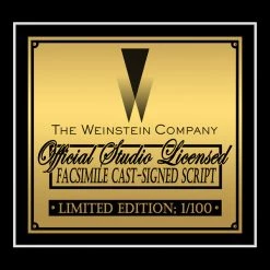 RARE-T Limited Edition Frames The Founder Script Limited Signature Edition Studio Licensed Custom Frame