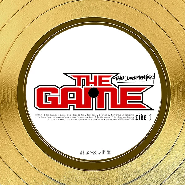 RARE-T The Game - The Documentary Gold LP Limited Signature Edition Studio Licensed Custom Frame 5 RARE-T The Game - The Documentary Gold LP Limited Signature Edition Studio Licensed Custom Frame