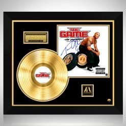 RARE-T The Game - The Documentary Gold LP Limited Signature Edition Studio Licensed Custom Frame