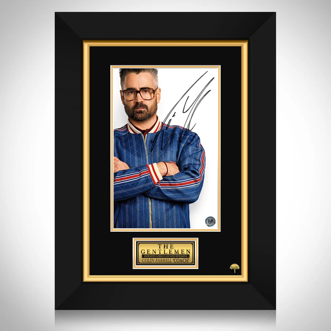 RARE-T Limited Edition Frames The Gentlemen - Coach Photo Limited Signature Edition Studio Licensed Custom Frame 1 RARE-T Limited Edition Frames The Gentlemen - Coach Photo Limited Signature Edition Studio Licensed Custom Frame