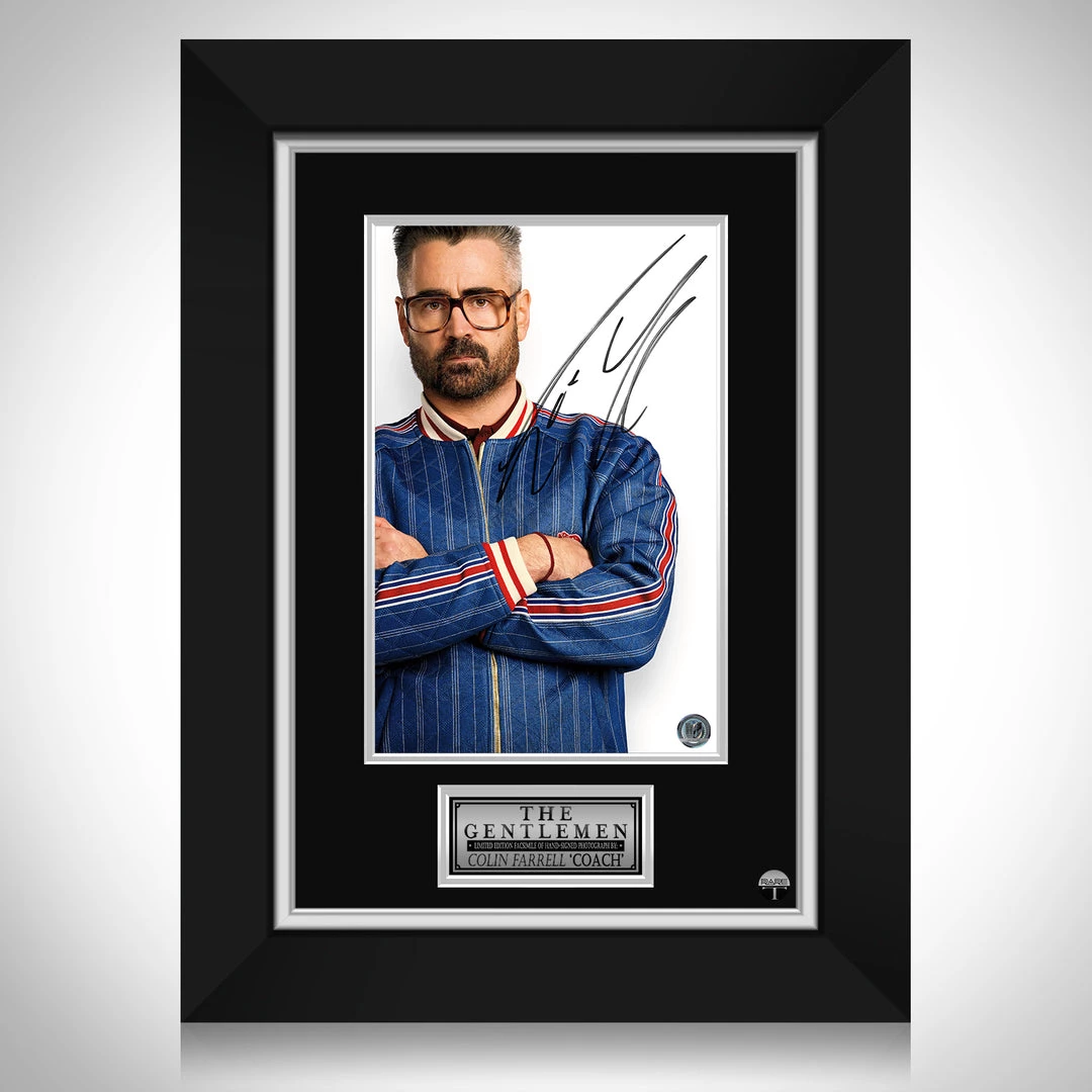 RARE-T Limited Edition Frames The Gentlemen - Coach Photo Limited Signature Edition Studio Licensed Custom Frame 8 RARE-T Limited Edition Frames The Gentlemen - Coach Photo Limited Signature Edition Studio Licensed Custom Frame