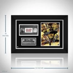 RARE-T The Good The Bad & The Ugly VHS Frame Limited Signature Edition Studio Licensed Custom Frame Limited Edition Frames