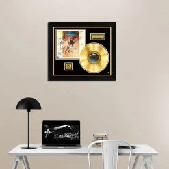 RARE-T The Goonies - Original Motion Picture Soundtrack Gold LP Limited Signature Edition Studio Licensed Custom Frame NEW