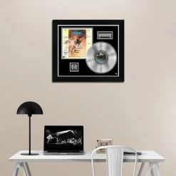 RARE-T NEW The Goonies - Original Motion Picture Soundtrack Platinum LP Limited Signature Edition Studio Licensed Custom Frame