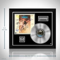 RARE-T NEW The Goonies - Original Motion Picture Soundtrack Platinum LP Limited Signature Edition Studio Licensed Custom Frame