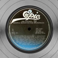 RARE-T NEW The Goonies - Original Motion Picture Soundtrack Platinum LP Limited Signature Edition Studio Licensed Custom Frame