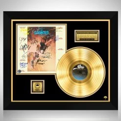 RARE-T The Goonies - Original Motion Picture Soundtrack Gold LP Limited Signature Edition Studio Licensed Custom Frame NEW