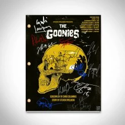 RARE-T Limited Edition Frames The Goonies Script Limited Signature Edition Studio Licensed Custom Frame