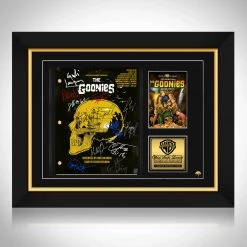 RARE-T Limited Edition Frames The Goonies Script Limited Signature Edition Studio Licensed Custom Frame