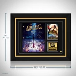 RARE-T The Greatest Showman Script Limited Signature Edition Studio Licensed Custom Frame