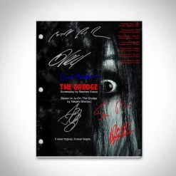 RARE-T The Grudge 2004 Script Limited Signature Edition Studio Licensed Custom Frame