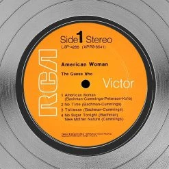 Rare-T Limited Edition Frames The Guess Who - American Girl Platinum LP Limited Signature Edition Studio Licensed Custom Frame