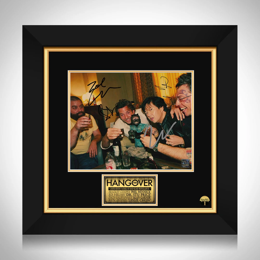 RARE-T The Hangover 2 Photo Limited Signature Edition Studio Licensed Custom Frame 1 RARE-T The Hangover 2 Photo Limited Signature Edition Studio Licensed Custom Frame
