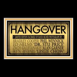 RARE-T The Hangover 2 Photo Limited Signature Edition Studio Licensed Custom Frame 15 RARE-T The Hangover 2 Photo Limited Signature Edition Studio Licensed Custom Frame