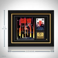 RARE-T Limited Edition Frames The Hard Way 1991 Transcript Limited Signature Edition Studio Licensed Custom Frame