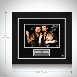 RARE-T Sports Memorabilia The Hardy Boyz Photo Limited Signature Edition Studio Licensed Custom Frame