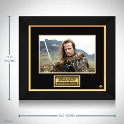 RARE-T Highlander - Connor MacLeod Photo Limited Signature Edition Studio Licensed Custom Frame
