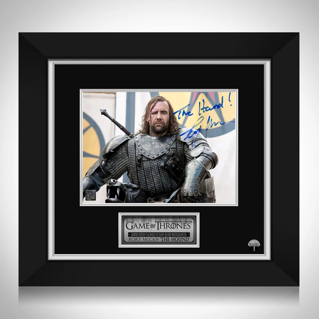 RARE-T Game Of Thrones Sandor Clegane The Hound Photo Limited Signature Edition Studio Licensed Custom Frame 1 RARE-T Game Of Thrones Sandor Clegane The Hound Photo Limited Signature Edition Studio Licensed Custom Frame