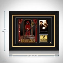 RARE-T The Illusionist Script Limited Signature Edition Studio Licensed Custom Frame