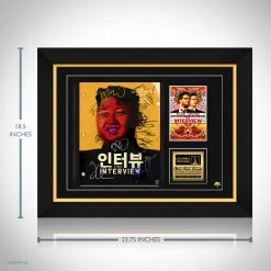 RARE-T The Interview Script Limited Signature Edition Studio Licensed Custom Frame Limited Edition Frames