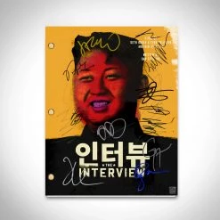 RARE-T The Interview Script Limited Signature Edition Studio Licensed Custom Frame Limited Edition Frames