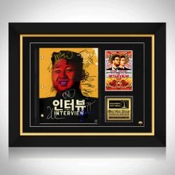 RARE-T The Interview Script Limited Signature Edition Studio Licensed Custom Frame Limited Edition Frames