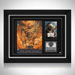 RARE-T Limited Edition Frames Iron Giant Script Limited Signature Edition Studio Licensed Custom Frame