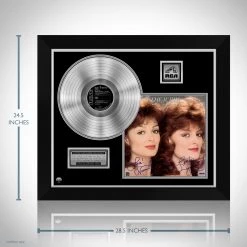 Rare-T Limited Edition Frames The Judds - Why Not Me Platinum LP Limited Signature Edition Studio Licensed Custom Frame
