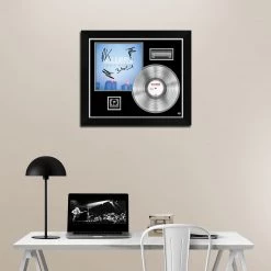 RARE-T The Killers - Hot Fuss Platinum LP Limited Signature Edition Studio Licensed Custom Frame