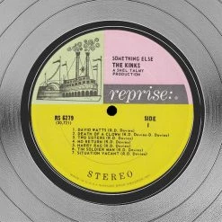 RARE-T The Kinks - Something Else Platinum LP Limited Signature Edition Studio Licensed Custom Frame