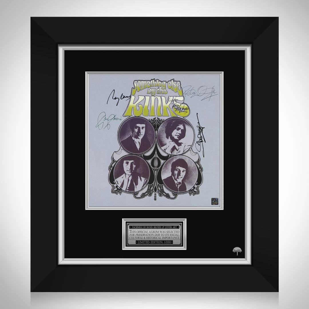 RARE-T The Kinks - Something Else LP Cover Limited Signature Edition Studio Licensed Custom Frame 1 RARE-T The Kinks - Something Else LP Cover Limited Signature Edition Studio Licensed Custom Frame
