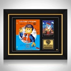RARE-T The Lego Movie Script Limited Signature Edition Studio Licensed Custom Frame