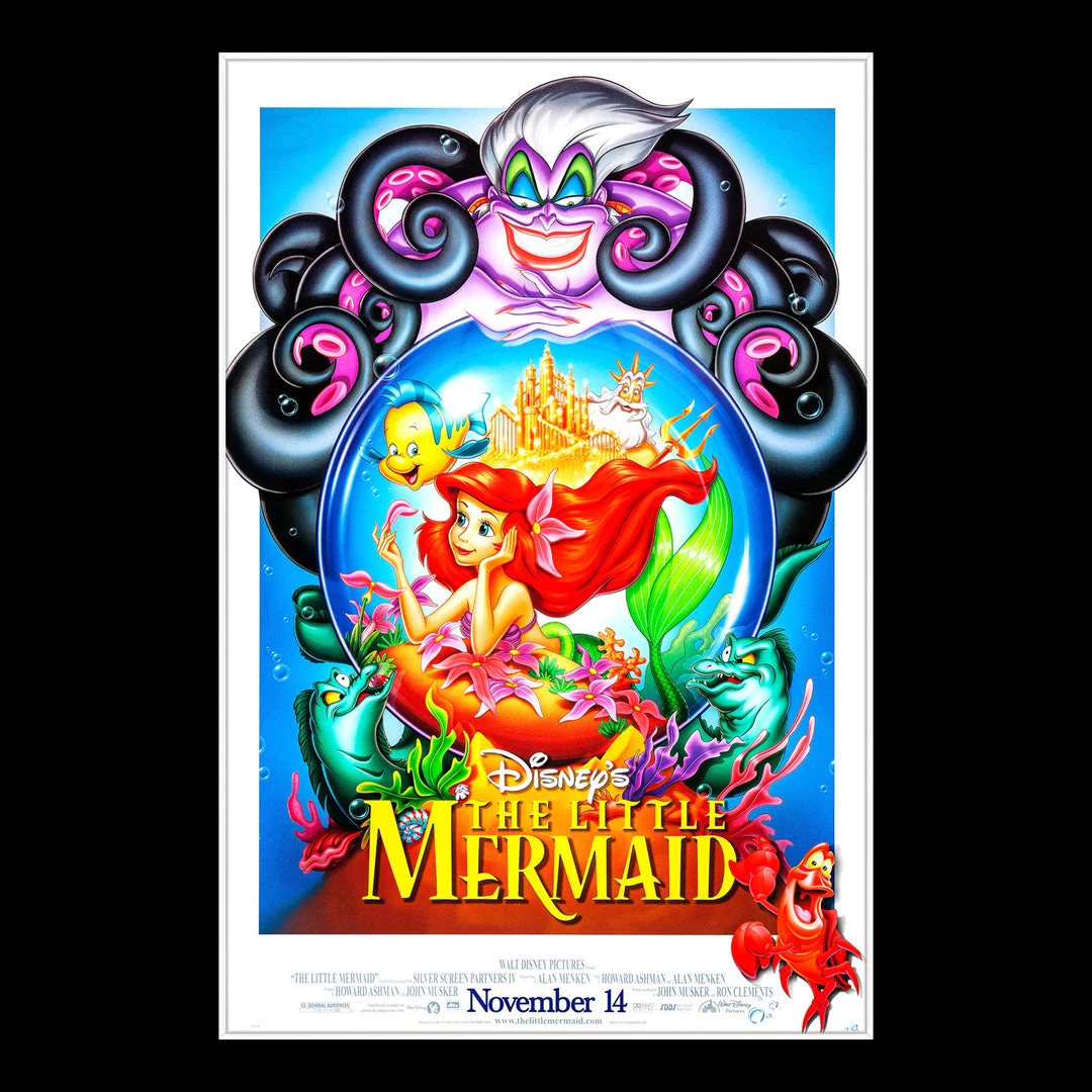 RARE-T The Little Mermaid Script Limited Signature Edition Studio Licensed Custom Frame 8 RARE-T The Little Mermaid Script Limited Signature Edition Studio Licensed Custom Frame