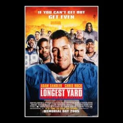 RARE-T The Longest Yard (2005) Transcript Limited Signature Edition Studio Licensed Custom Frame