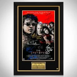 RARE-T The Lost Boys Mini Poster Limited Signature Edition Studio Licensed Custom Frame