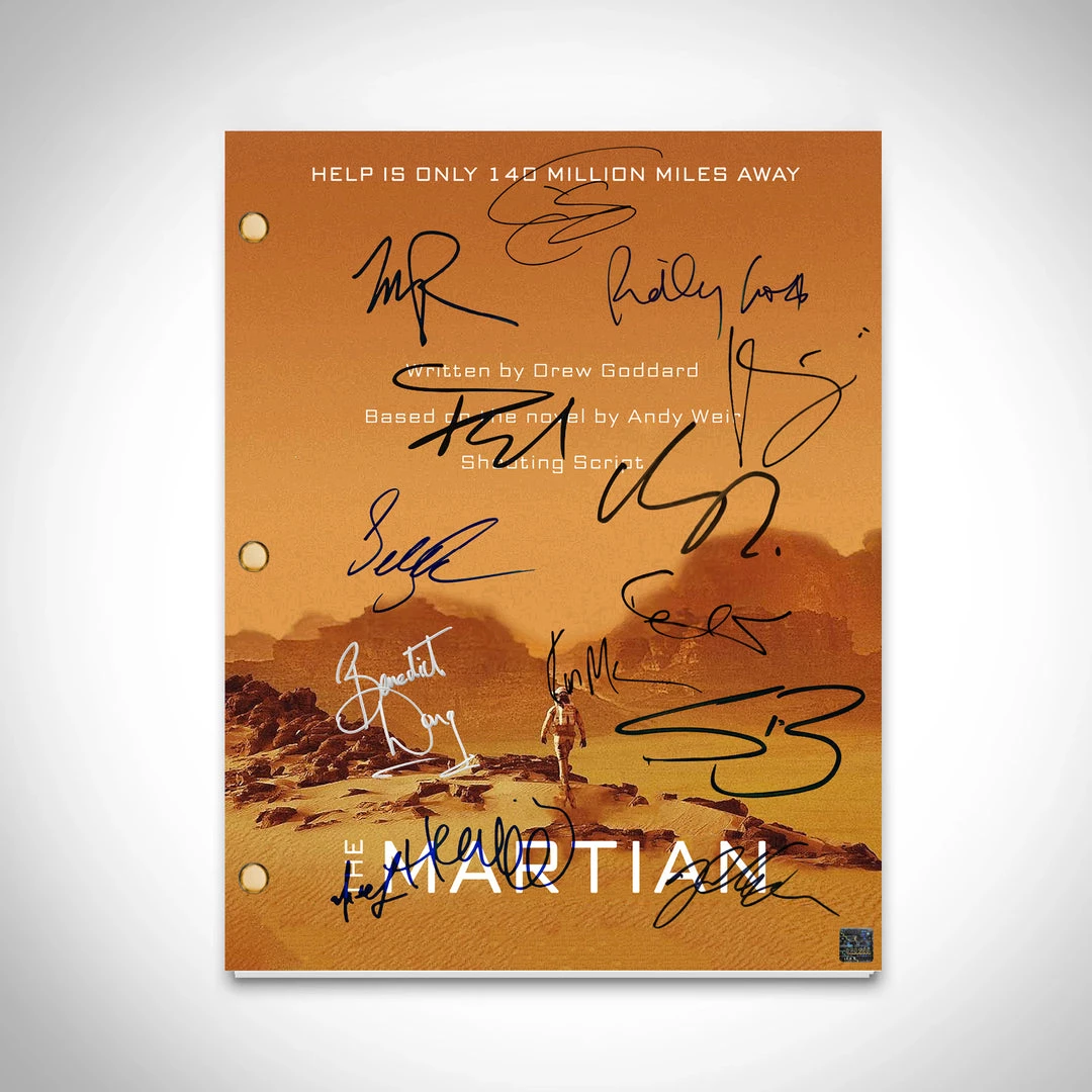RARE-T Limited Edition Frames The Martian Script Limited Signature Edition Studio Licensed Custom Frame 4 RARE-T Limited Edition Frames The Martian Script Limited Signature Edition Studio Licensed Custom Frame