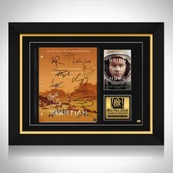 RARE-T Limited Edition Frames The Martian Script Limited Signature Edition Studio Licensed Custom Frame