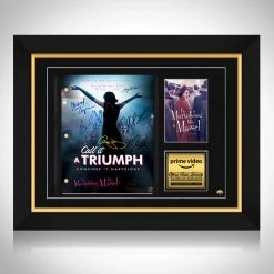 RARE-T The Marvelous Mrs. Maisel Script Limited Signature Edition Studio Licensed Custom Frame Limited Edition Frames