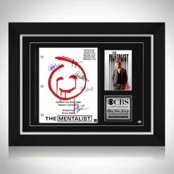 RARE-T The Mentalist Script Limited Signature Edition Studio Licensed Custom Frame