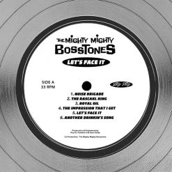 RARE-T The Mighty Mighty BossTones - Let's Face It Platinum LP Limited Signature Edition Studio Licensed Custom Frame NEW