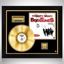 RARE-T The Mighty Mighty BossTones - Let's Face It Gold LP Limited Signature Edition Studio Licensed Custom Frame